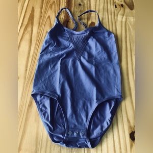 Women's Small PINK Victoria's Secret Purple Mesh Tank Seamless  Bodysuit Snap